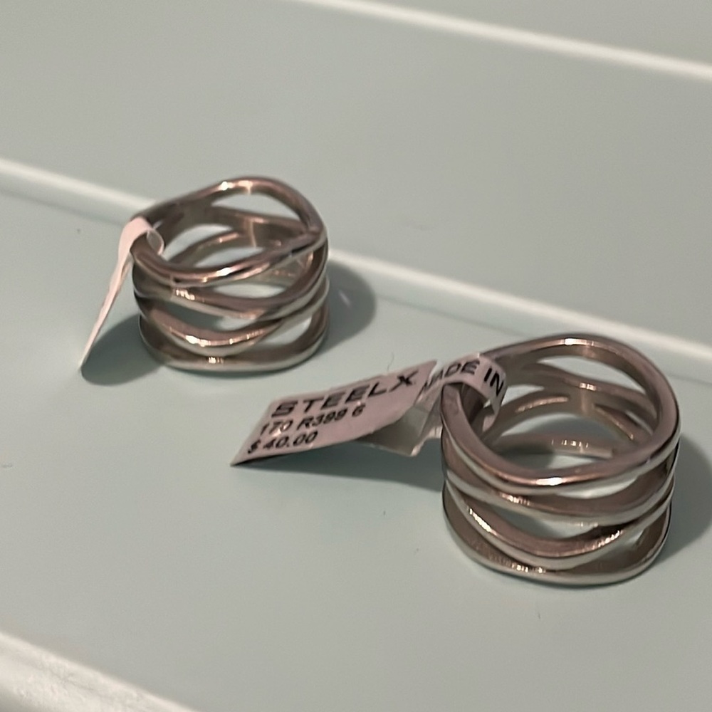 NWT Steelx Rings in size 5 or 6